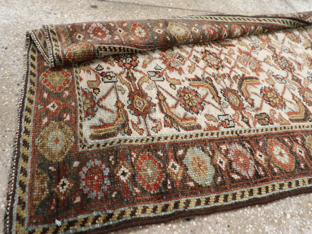 Vintage Persian Mahal Rug, No.25855 - Galerie Shabab