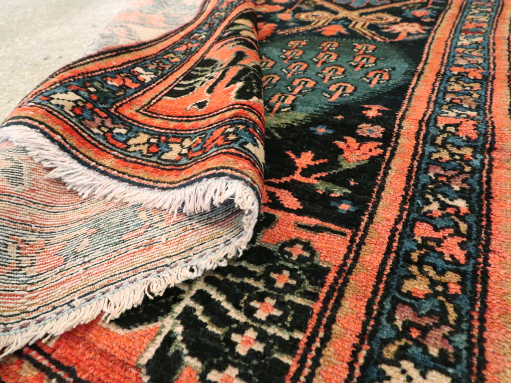 Antique Persian Malayer Pictorial Rug, No.25857 - Galerie Shabab