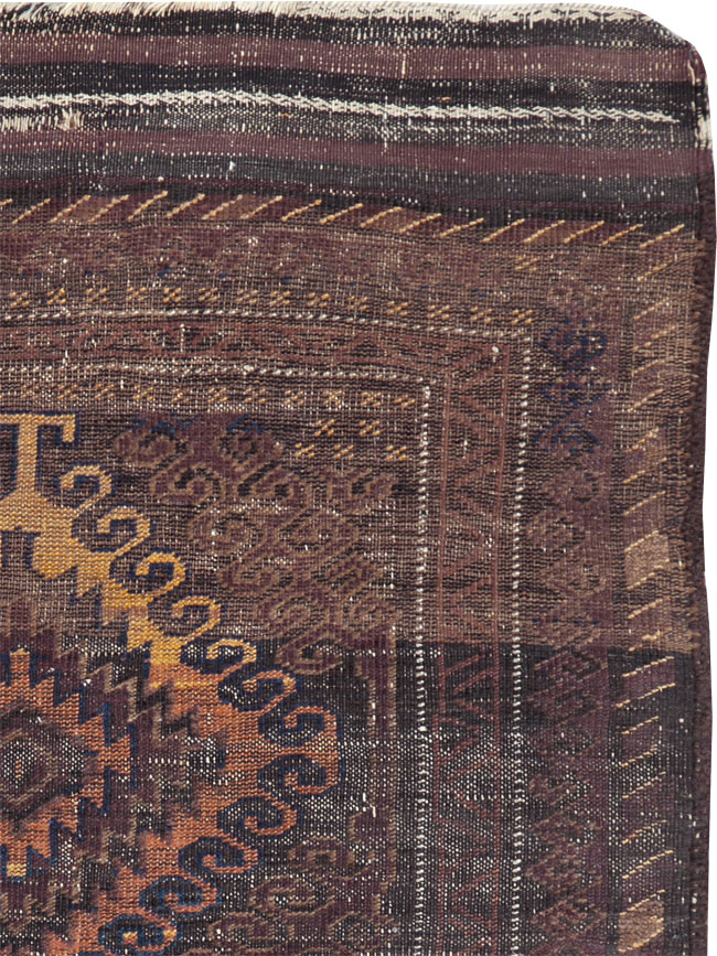 Vintage Afghan Baluch Rug, No.25860 - Galerie Shabab
