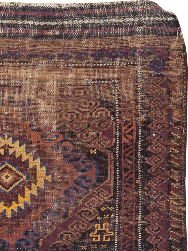 Vintage Afghan Baluch Rug, No.25860 - Galerie Shabab
