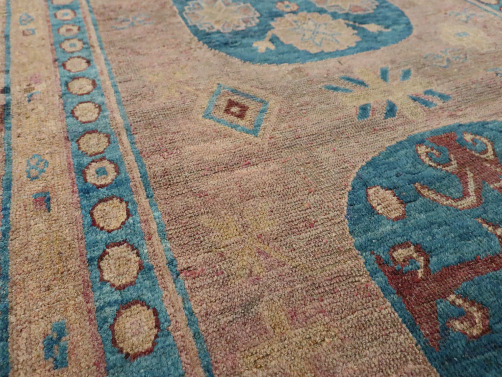 Antique East Turkestan Khotan Accent Rug, No.25862 - Galerie Shabab