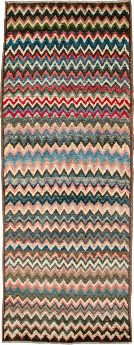 Vintage Persian Gabbeh Rug, No.25865 - Galerie Shabab