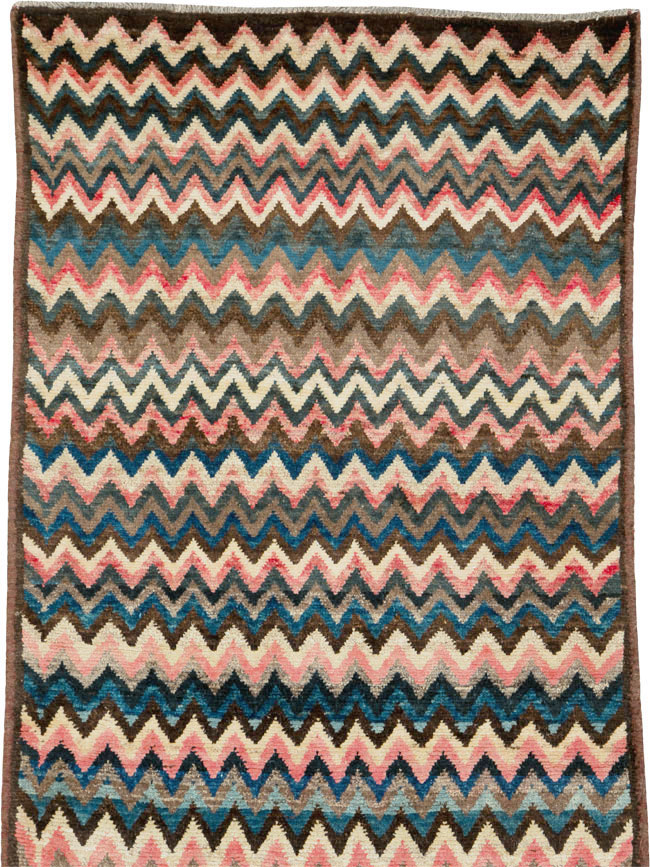 Vintage Persian Gabbeh Rug, No.25865 - Galerie Shabab