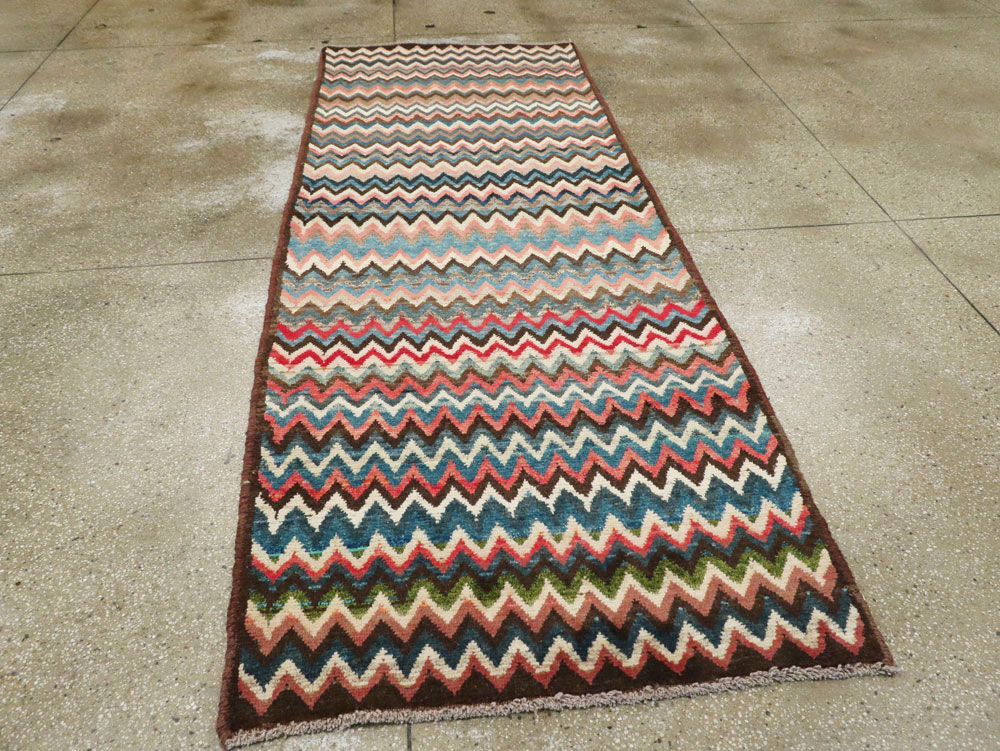 Vintage Persian Gabbeh Rug, No.25865 - Galerie Shabab