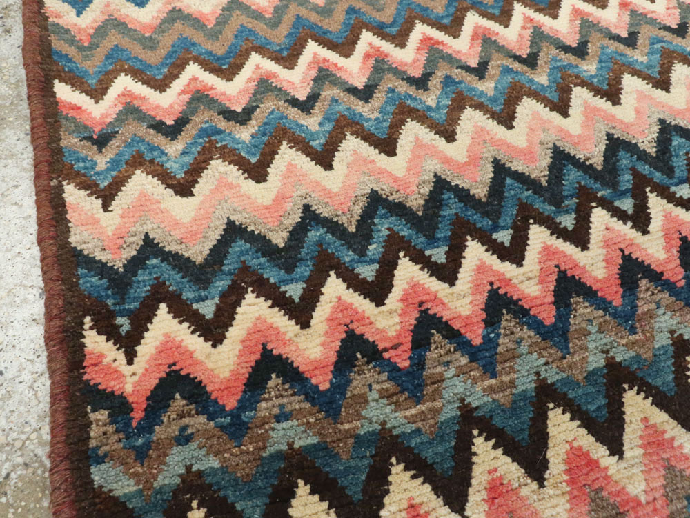 Vintage Persian Gabbeh Rug, No.25865 - Galerie Shabab