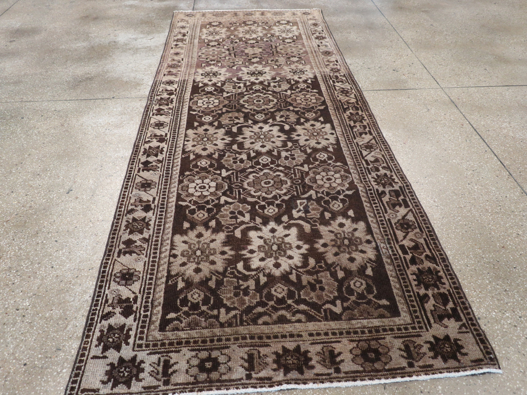 Vintage Persian Malayer Runner, No.25868 - Galerie Shabab