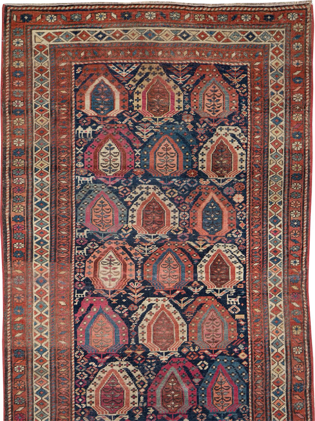 Antique Caucasian Runner, No.25873 - Galerie Shabab