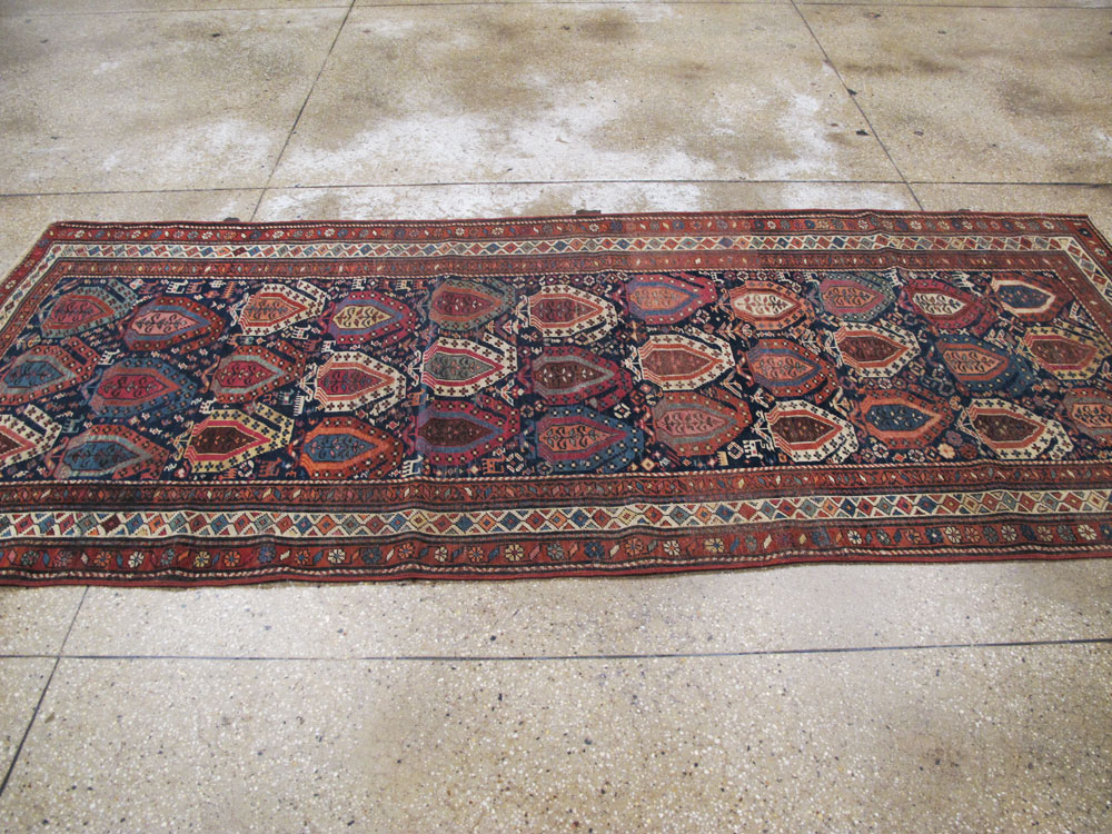 Antique Caucasian Runner, No.25873 - Galerie Shabab