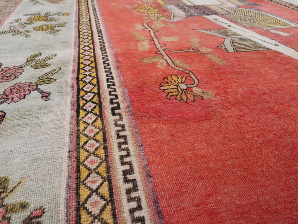 Antique Khotan Carpet, No.25874 - Galerie Shabab