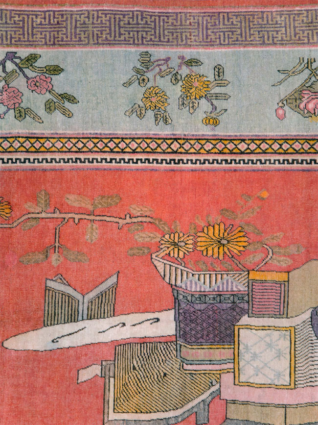 Antique Khotan Carpet, No.25874 - Galerie Shabab