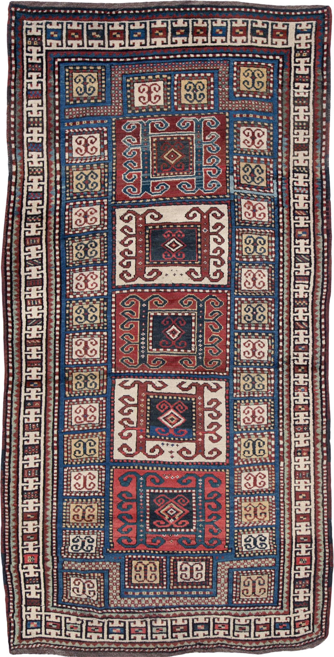 Antique Caucasian Kazak Rug, No.25877 - Galerie Shabab