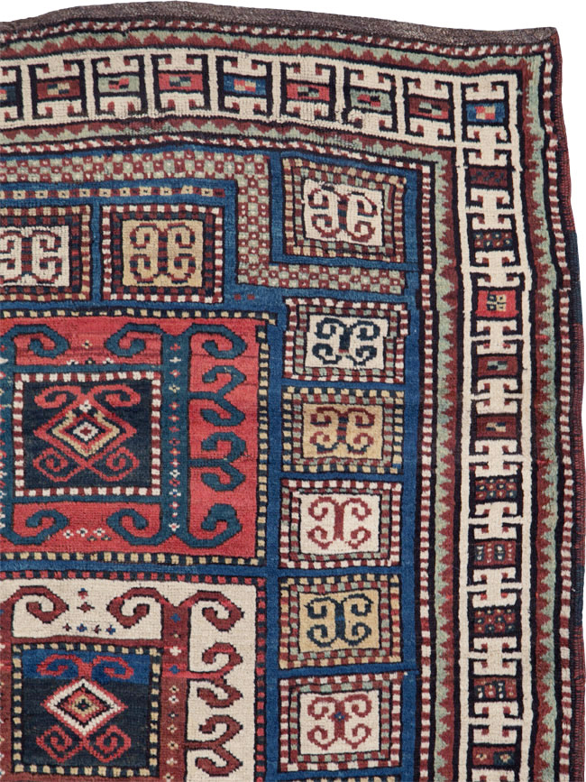Antique Caucasian Kazak Rug, No.25877 - Galerie Shabab