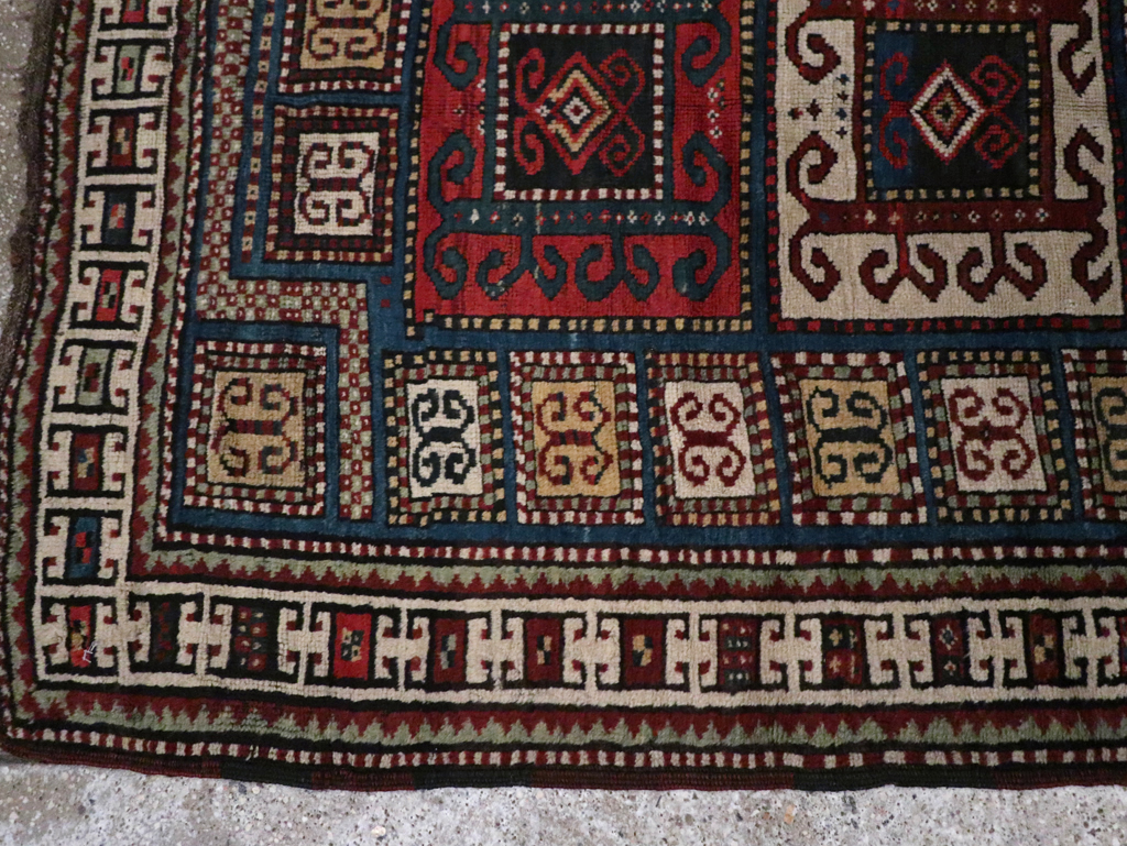 Antique Caucasian Kazak Rug, No.25877 - Galerie Shabab