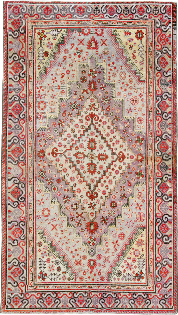 Vintage East Turkestan Khotan Rug, No.25882 - Galerie Shabab