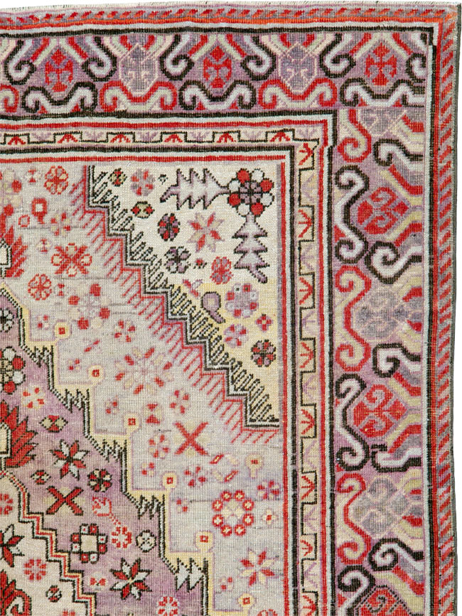 Vintage East Turkestan Khotan Rug, No.25882 - Galerie Shabab