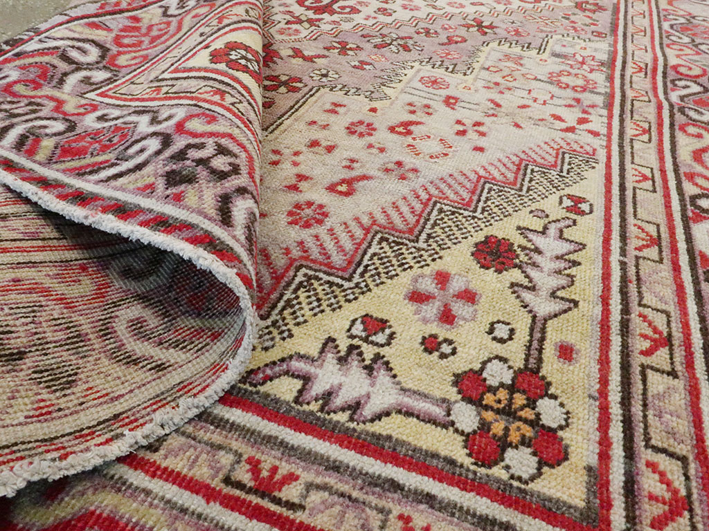 Vintage East Turkestan Khotan Rug, No.25882 - Galerie Shabab