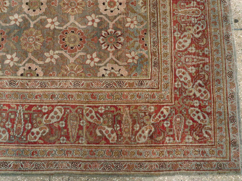 Antique Persian Bidjar Carpet, No.25883 - Galerie Shabab