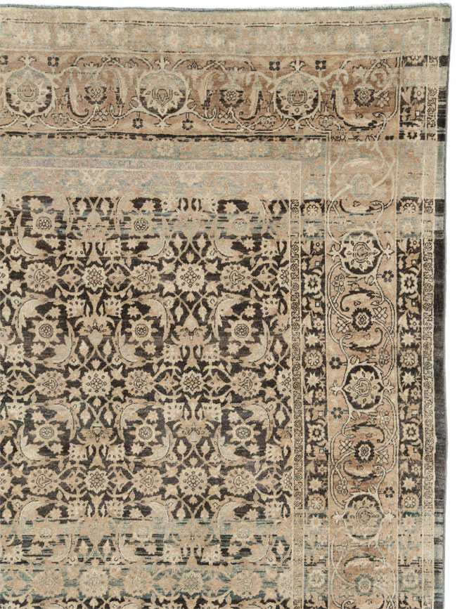 Antique Persian Lavar Kerman Carpet, No.25884 - Galerie Shabab