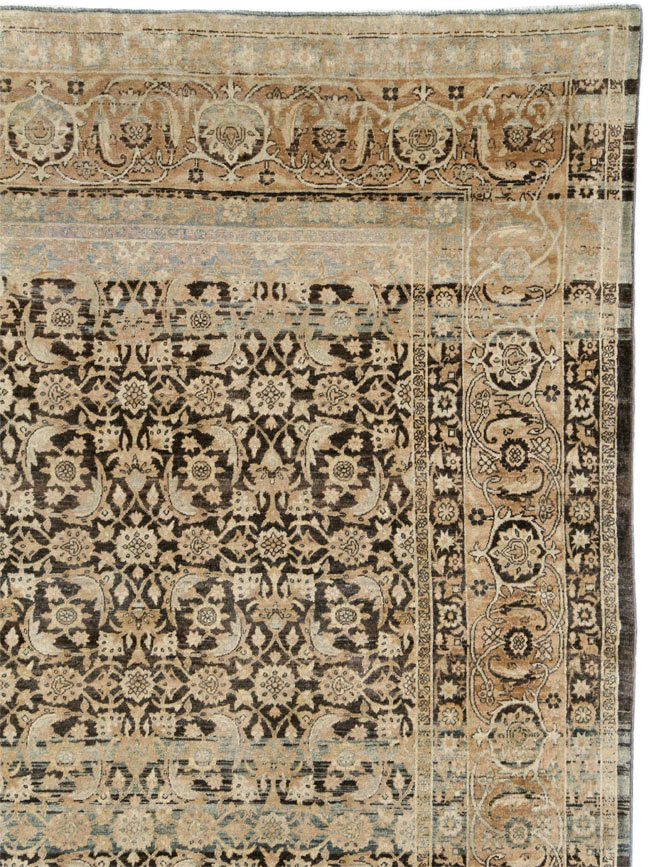 Antique Persian Lavar Kerman Carpet, No.25884 - Galerie Shabab
