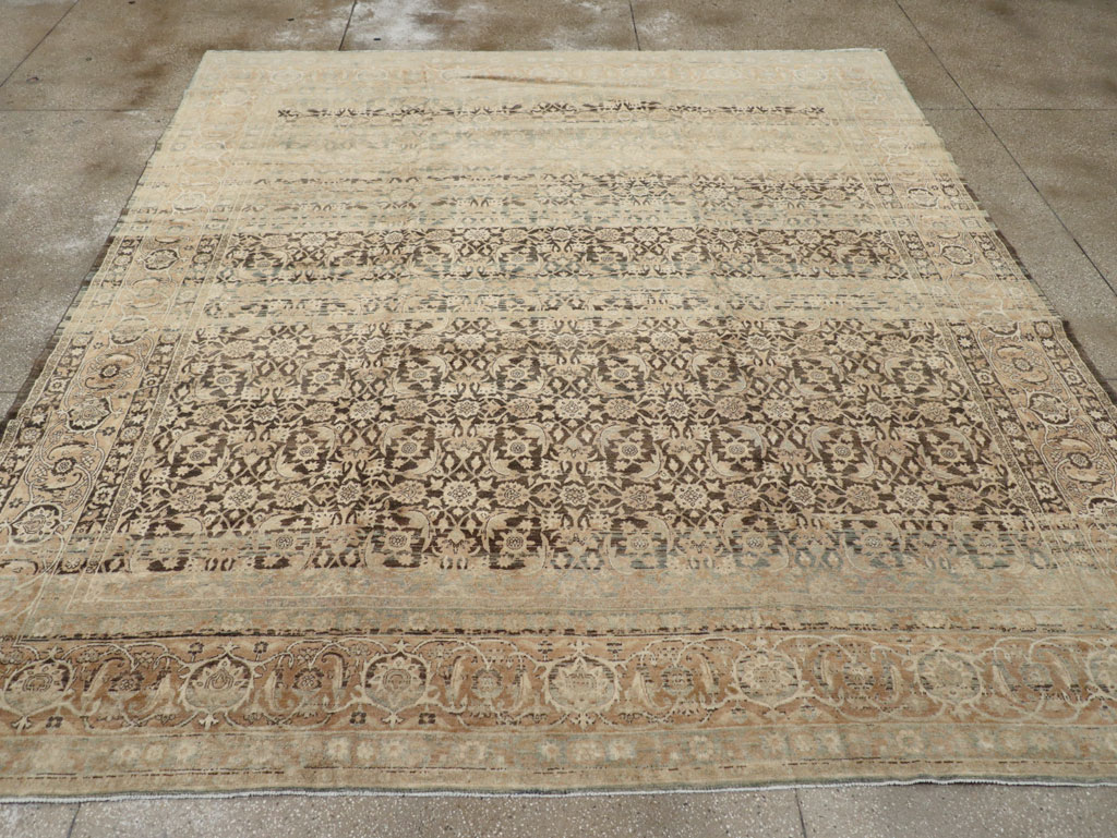 Antique Persian Lavar Kerman Carpet, No.25884 - Galerie Shabab