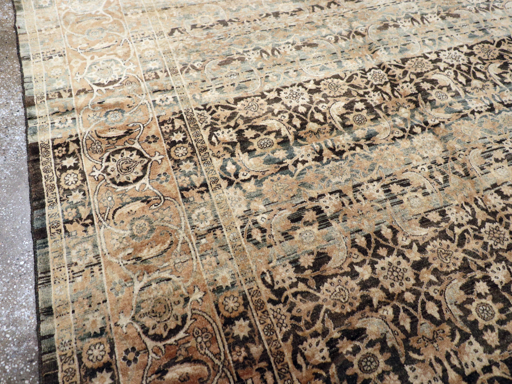 Antique Persian Lavar Kerman Carpet, No.25884 - Galerie Shabab