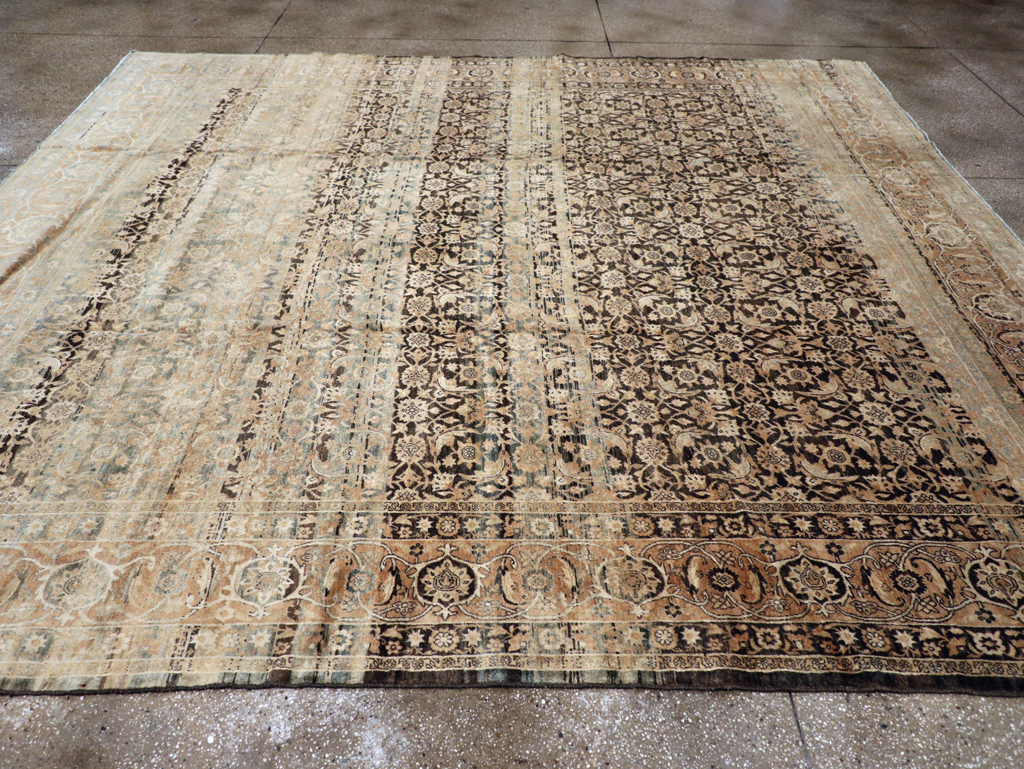 Antique Persian Lavar Kerman Carpet, No.25884 - Galerie Shabab