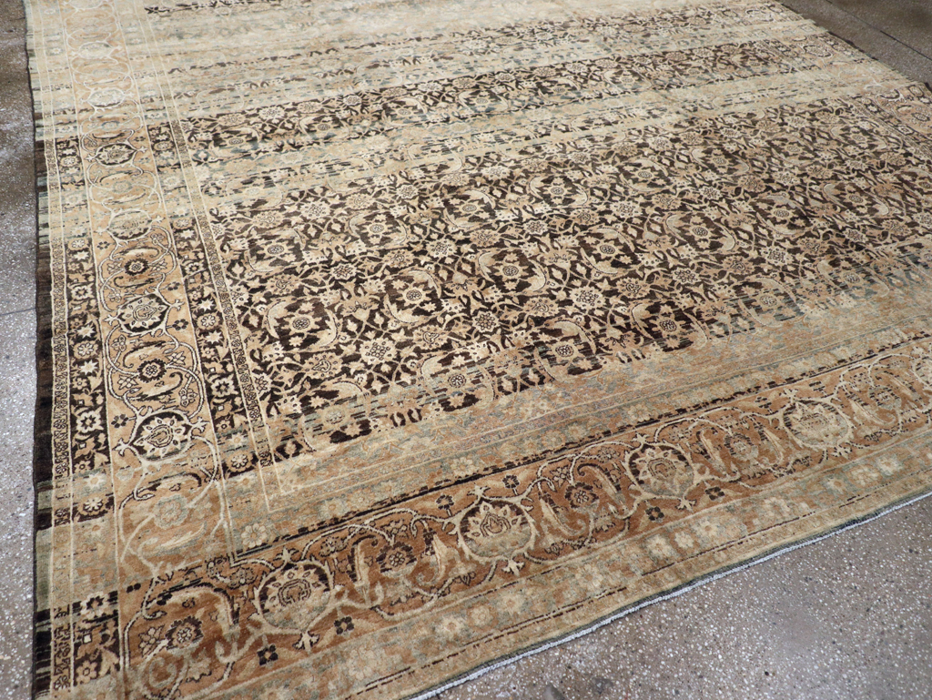 Antique Persian Lavar Kerman Carpet, No.25884 - Galerie Shabab
