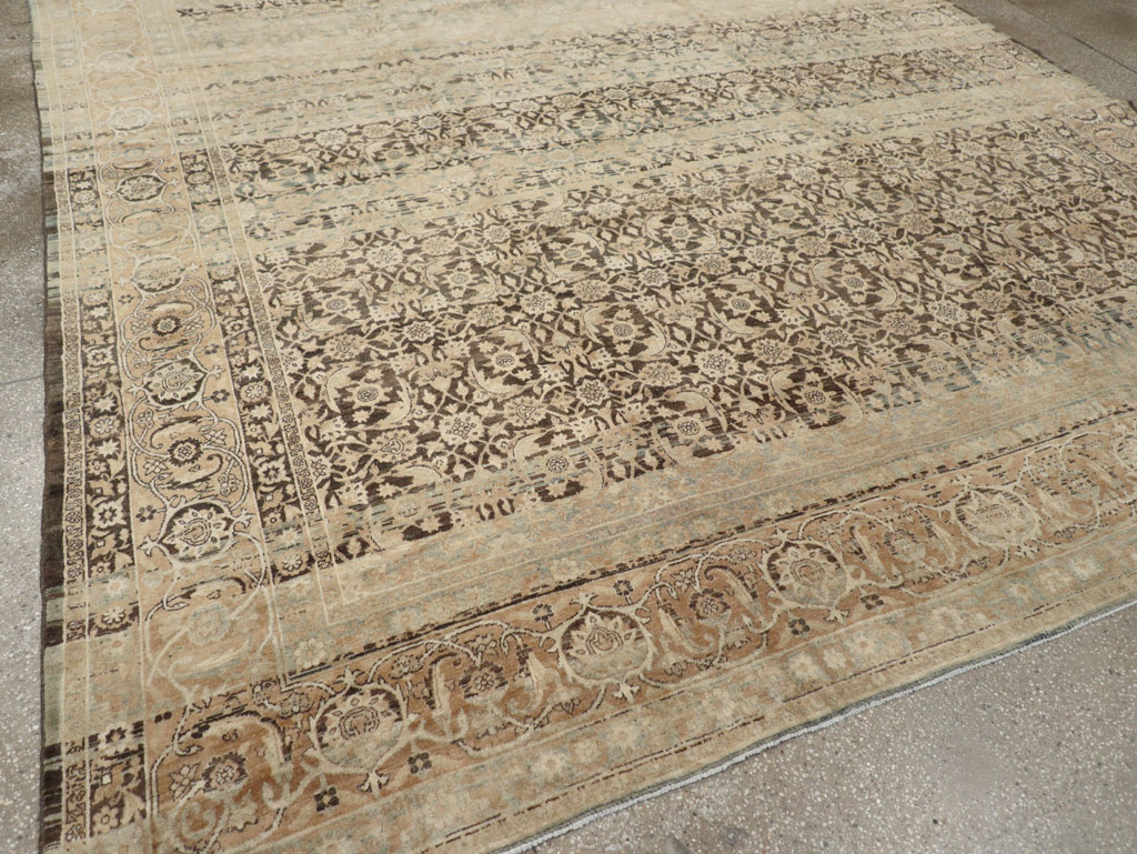 Antique Persian Lavar Kerman Carpet, No.25884 - Galerie Shabab