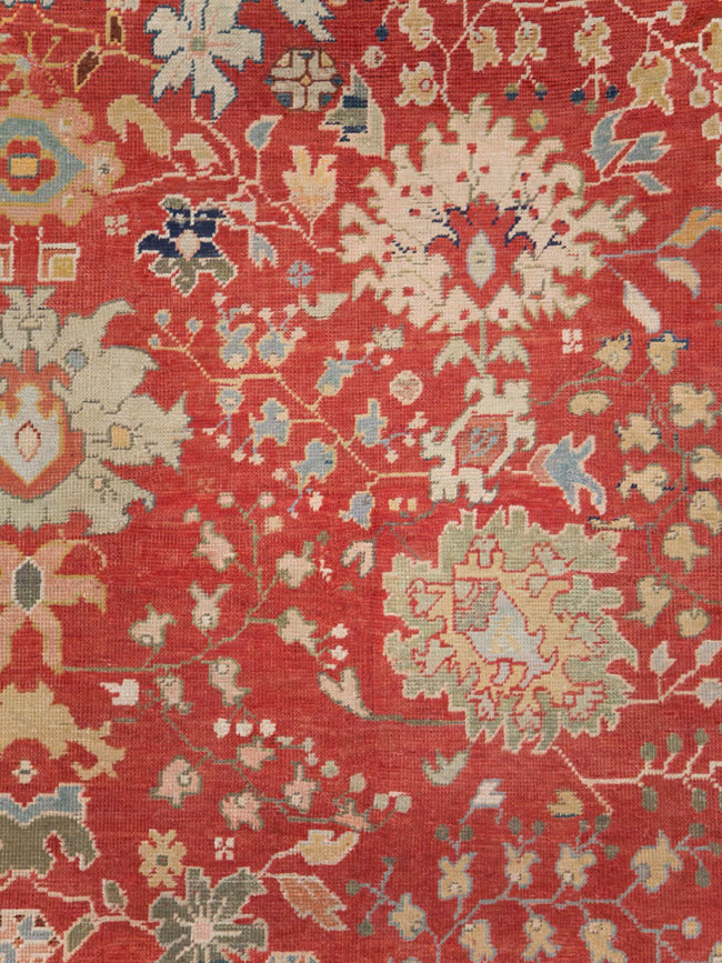 Antique Turkish Ghiordes Carpet, No.25885 - Galerie Shabab