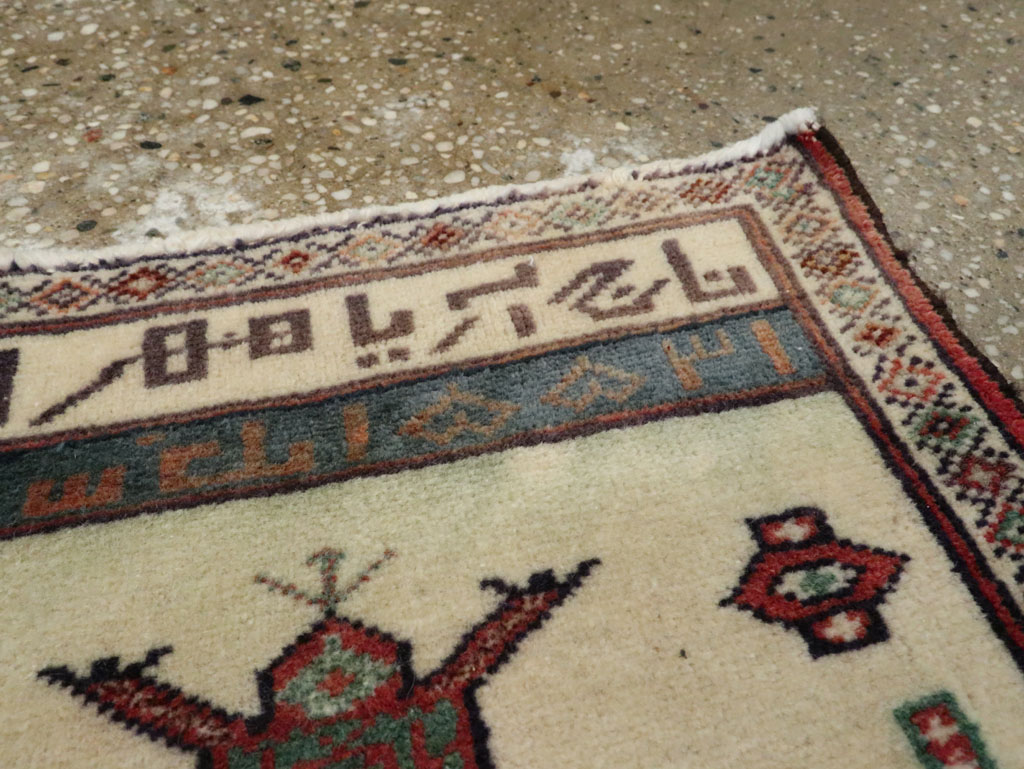 Vintage Persian Pictorial Baluch Rug, No.25888 - Galerie Shabab