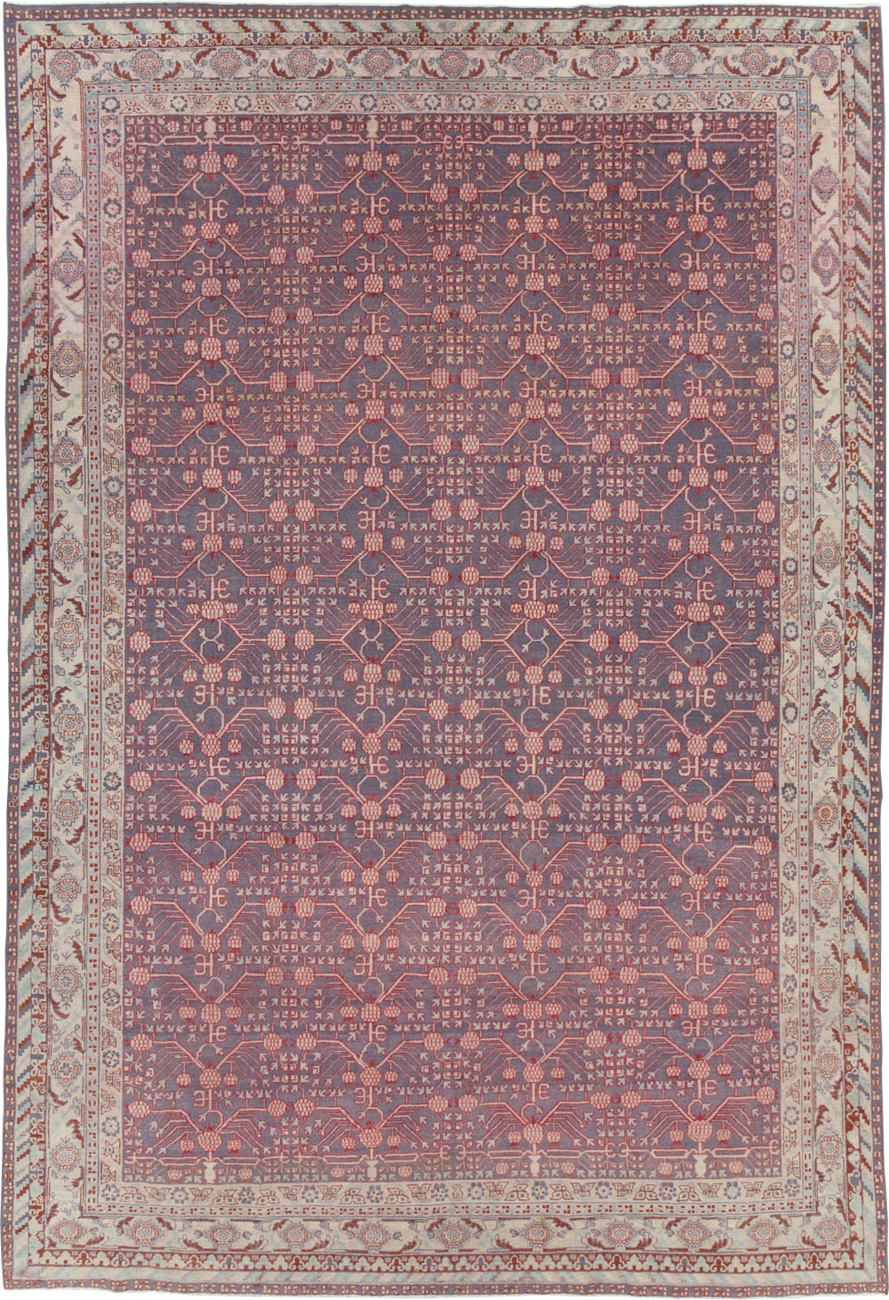 Antique Khotan Carpet, No.25889 - Galerie Shabab