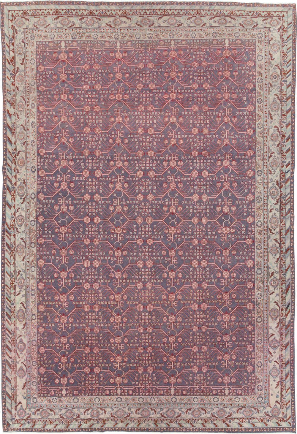 Antique Khotan Carpet, No.25889 - Galerie Shabab