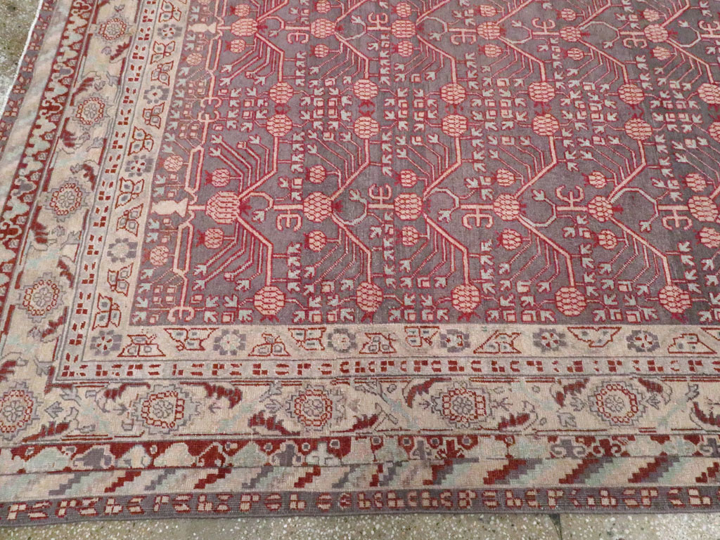 Antique Khotan Carpet, No.25889 - Galerie Shabab