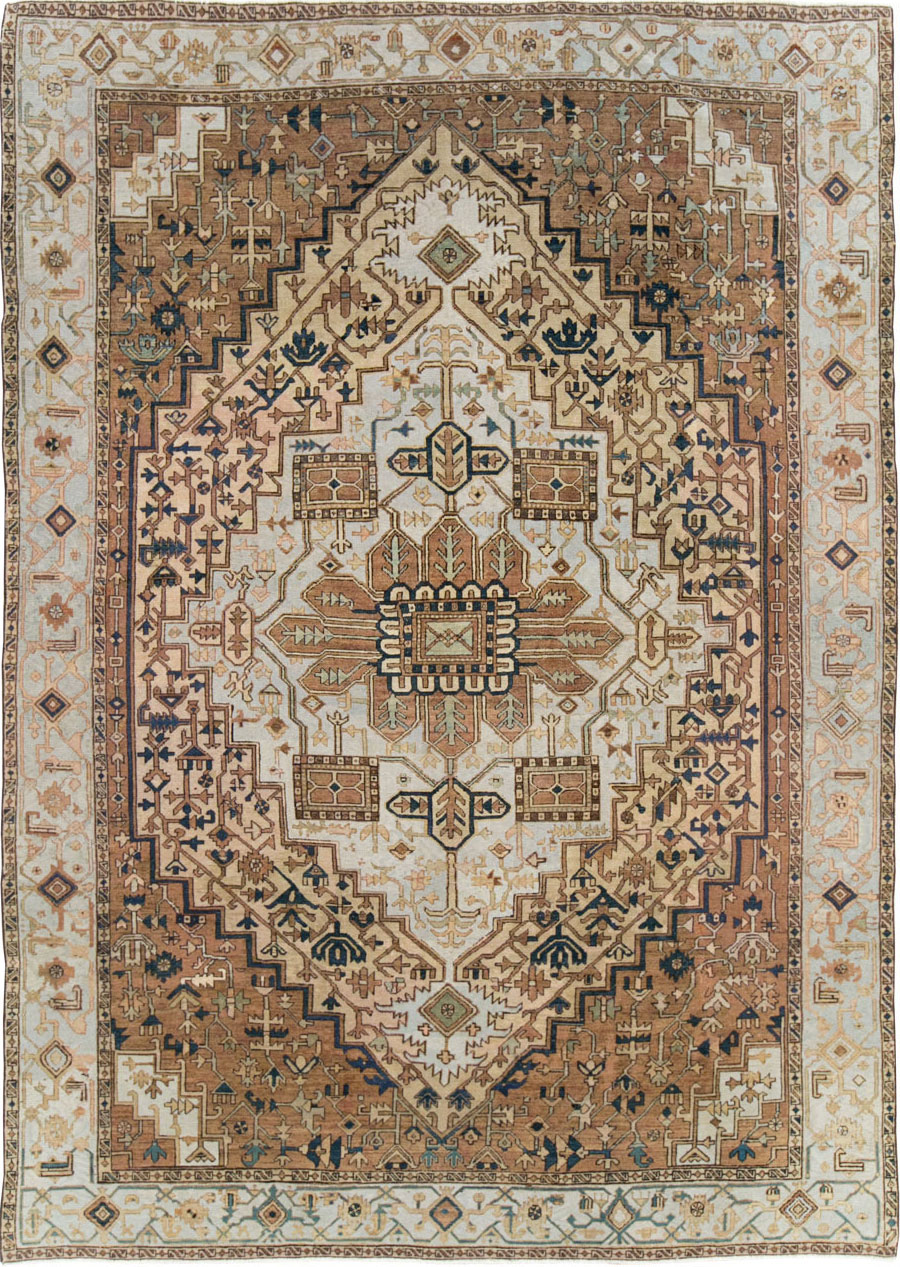 Antique Persian Heriz Carpet, No.25894 - Galerie Shabab