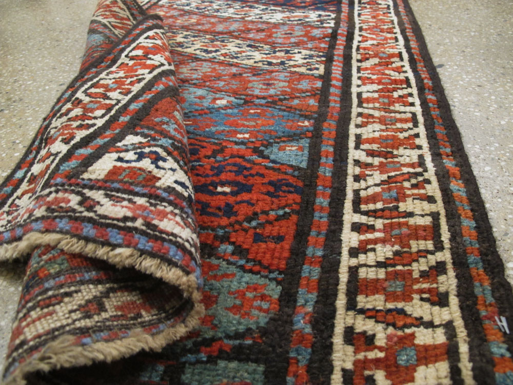 Antique Persian Kurdish Runner, No.25895 - Galerie Shabab
