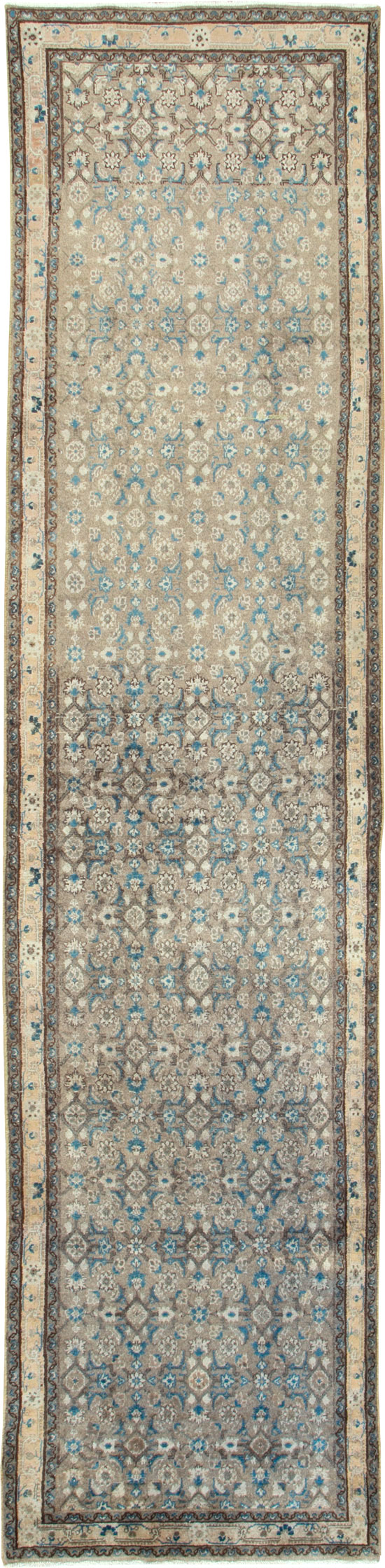 Vintage Persian Malayer Runner, No.25898 - Galerie Shabab
