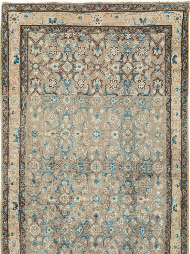 Vintage Persian Malayer Runner, No.25898 - Galerie Shabab