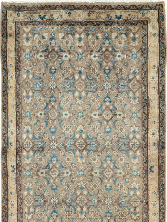 Vintage Persian Malayer Runner, No.25898 - Galerie Shabab