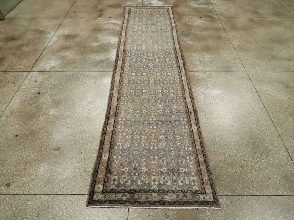Vintage Persian Malayer Runner, No.25898 - Galerie Shabab