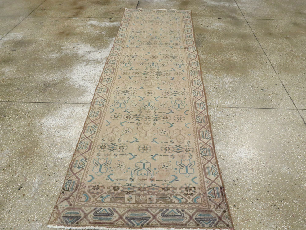 Vintage Persian Malayer Runner, No.25899 - Galerie Shabab