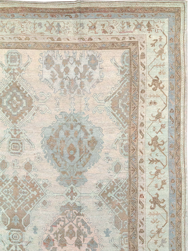 Antique Turkish Oushak Oversize Carpet, No.25900 - Galerie Shabab