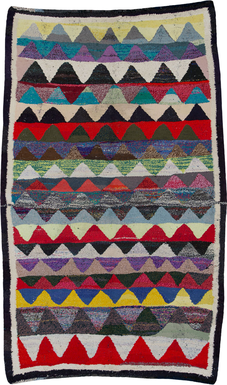 Vintage Persian Kilim, No.25901 - Galerie Shabab