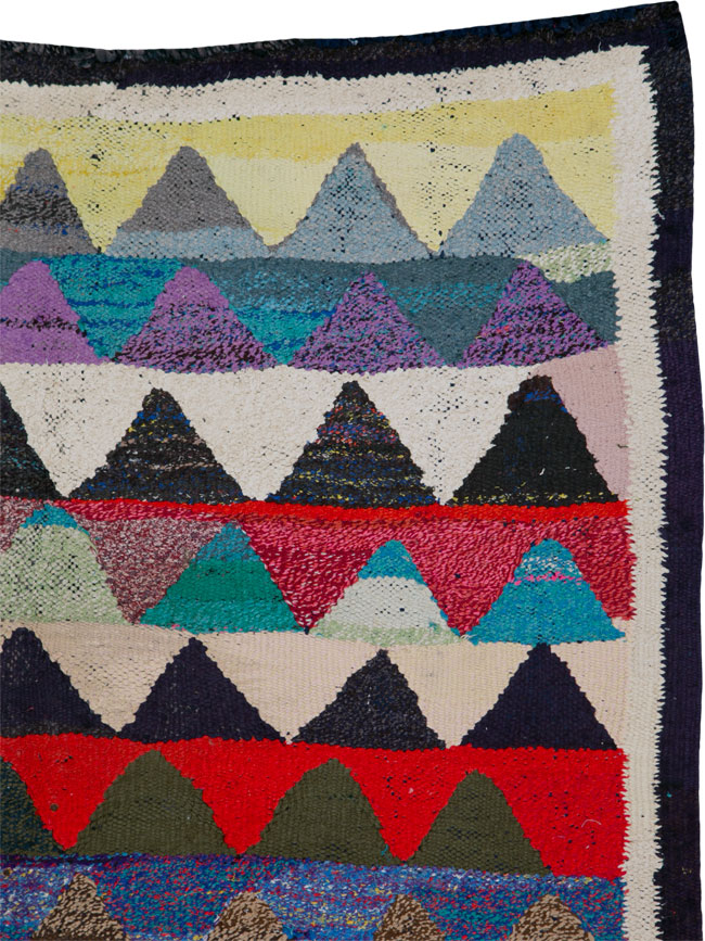 Vintage Persian Kilim, No.25901 - Galerie Shabab