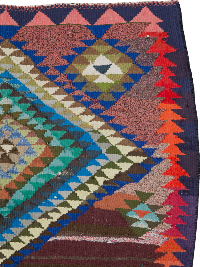 Vintage Persian Kilim, No.25903 - Galerie Shabab