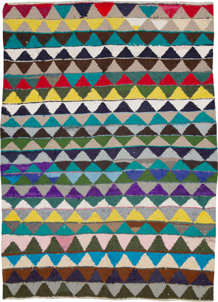 Vintage Persian Kilim, No.25905 - Galerie Shabab