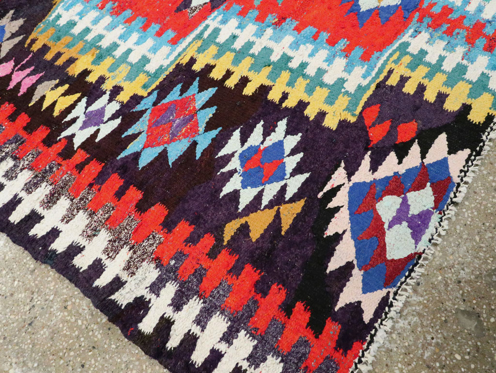 Vintage Persian Flatweave Kilim, No.25906 - Galerie Shabab