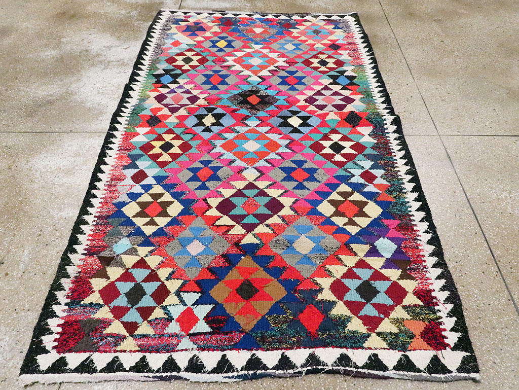 Vintage Persian Kilim, No.25907 - Galerie Shabab