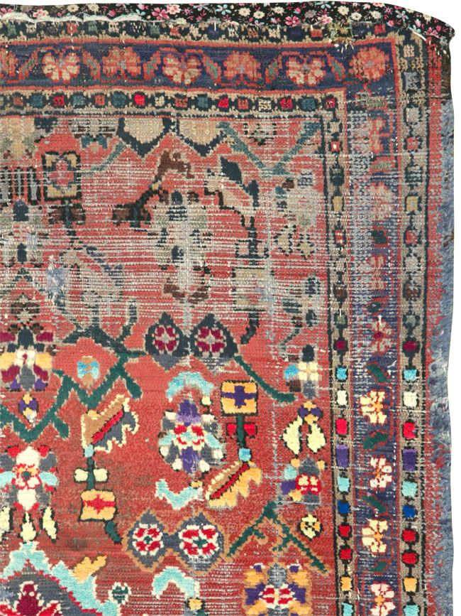 Vintage Persian Hamadan Rug, No.25913 - Galerie Shabab