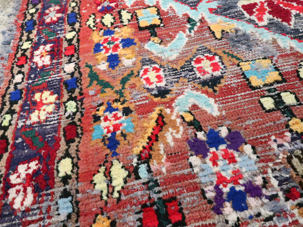 Vintage Persian Hamadan Rug, No.25913 - Galerie Shabab