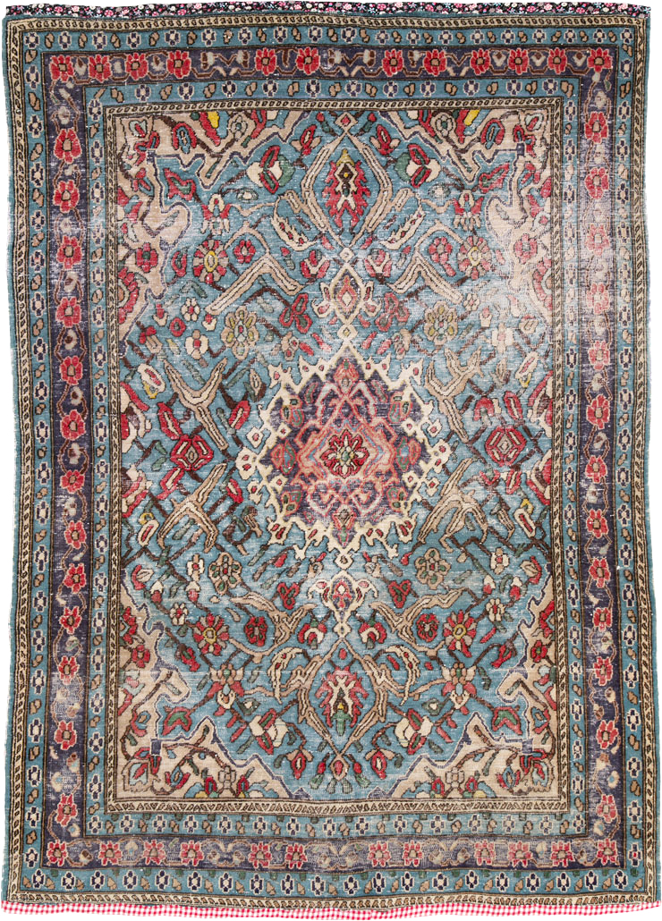 Vintage Persian Hamadan Rug, No.25915 - Galerie Shabab